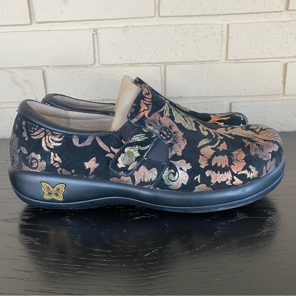 Alegria Comfort clogs KAR-557X Karmen Regal Copper Size 40 US 9.5-10 Floral - Picture 2 of 7